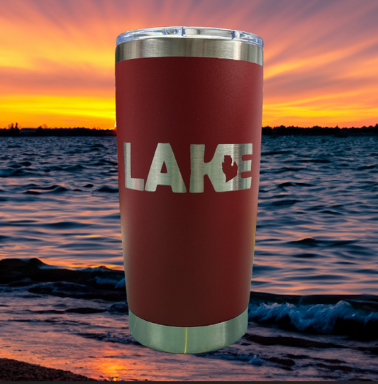 LAKE - Michigan Tumbler Travel Mug